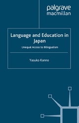 Language and Education in Japan - Y. Kanno