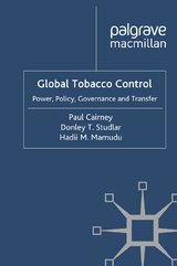 Global Tobacco Control - P. Cairney, D. Studlar, H. Mamudu