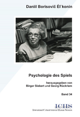 Die Psychologie des Spiels - Daniil B El'konin