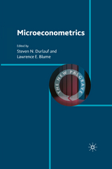 Microeconometrics - 