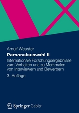 Personalauswahl II - Arnulf Weuster