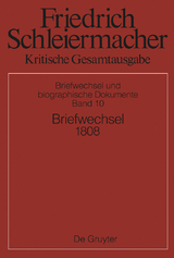 Briefwechsel 1808 - 