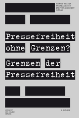 Pressefreiheit ohne Grenzen? Grenzen der Pressefreiheit - 