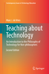 Teaching about Technology -  Marc J. de Vries