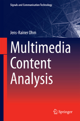 Multimedia Content Analysis - Jens-Rainer Ohm