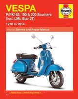 Vespa P/Px125, 150 & 200 Scooters (78 - 14) - Shoemark, Pete