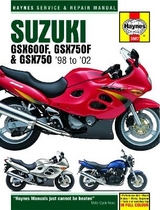 Suzuki GSX600/750F & GSX750 (98 - 03) Haynes Repair Manual - Haynes Publishing