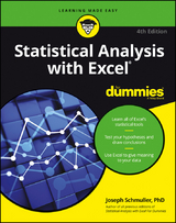 Statistical Analysis with Excel For Dummies - Joseph Schmuller