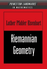 Riemannian Geometry -  Luther Pfahler Eisenhart