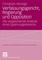 Verfassungsgericht, Regierung und Opposition - Christoph Hönnige