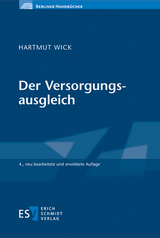 Der Versorgungsausgleich - Wick, Hartmut