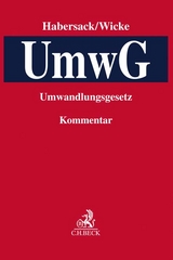 Kommentar zum Umwandlungsgesetz - 