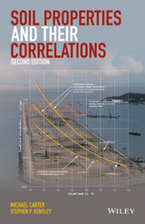 Soil Properties and their Correlations -  Stephen P. Bentley,  Michael Carter