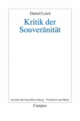 Kritik der Souveränität -  Daniel Loick