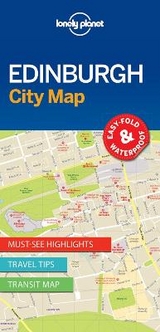 Lonely Planet Edinburgh City Map -  Lonely Planet