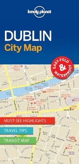 Lonely Planet Dublin City Map -  Lonely Planet