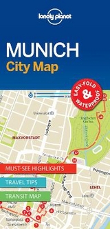 Lonely Planet Munich City Map -  Lonely Planet
