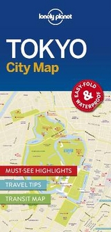 Lonely Planet Tokyo City Map -  Lonely Planet