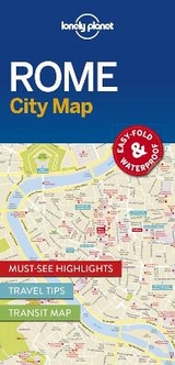 Lonely Planet Rome City Map -  Lonely Planet