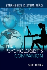 The Psychologist's Companion - Sternberg, Robert J.; Sternberg, Karin