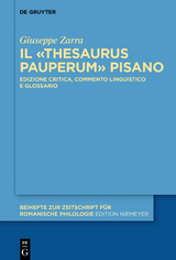 Il «Thesaurus pauperum» pisano - Giuseppe Zarra