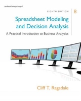 Spreadsheet Modeling & Decision Analysis - Ragsdale, Cliff