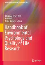 Handbook of Environmental Psychology and Quality of Life Research - 
