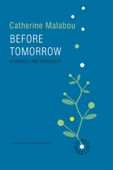 Before Tomorrow -  Catherine Malabou