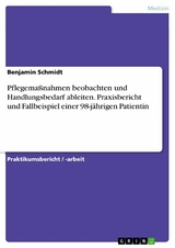 Pflegemaßnahmen beobachten und Handlungsbedarf ableiten. Praxisbericht und Fallbeispiel einer 98-jährigen Patientin - Benjamin Schmidt