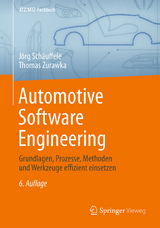 Automotive Software Engineering -  Jörg Schäuffele,  Thomas Zurawka