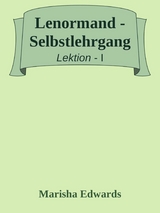 Lenormand - Selbstlehrgang - Marisha Edwards