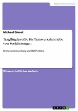 Tragflügelprofile für Transversalantriebe von Seefahrzeugen - Michael Dienst