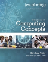 Exploring Getting Started with Computing Concepts - Poatsy, Mary Anne; Grauer, Robert