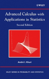 Advanced Calculus with Applications in Statistics - André I. Khuri