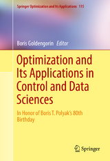 Optimization and Its Applications in Control and Data Sciences - 