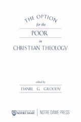 The Option for the Poor in Christian Theology - 