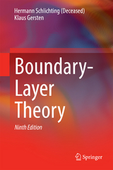 Boundary-Layer Theory - Hermann Schlichting (Deceased), Klaus Gersten