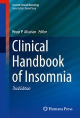Clinical Handbook of Insomnia - 