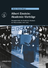Albert Einstein: Akademie-Vorträge - 