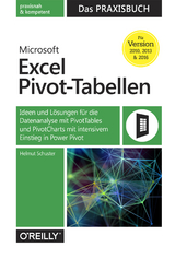 Microsoft Excel Pivot-Tabellen: Das Praxisbuch - Schuster, Helmut