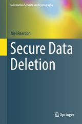 Secure Data Deletion -  Joel Reardon