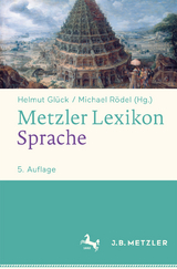 Metzler Lexikon Sprache - 