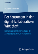 Der Konsument in der digital-kollaborativen Wirtschaft - Vita Zimmermann
