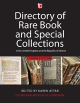 Directory of Rare Book and Special Collections in the UK and Republic of Ireland - 