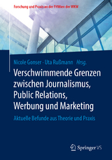 Verschwimmende Grenzen zwischen Journalismus, Public Relations, Werbung und Marketing - 