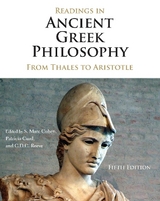 Readings in Ancient Greek Philosophy - Cohen, S. Marc; Curd, Patricia; Reeve, C. D. C.