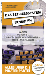 Das Betriebssystem erneuern - Alles über die Piratenpartei, Auszug des kompletten Titels - Stefan Appelius, Armin Fuhrer