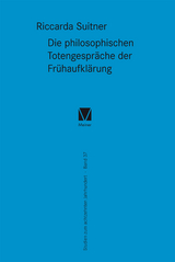 Die philosophischen Totengespräche der Frühaufklärung - Riccarda Suitner