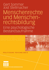 Menschenrechte und Menschenrechtsbildung - Gert Sommer, Jost Stellmacher