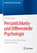 Persönlichkeits- und Differentielle Psychologie - Georg Eckardt